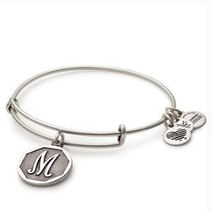 Alex and Ani Initial 'M’ Adjustable Bangle